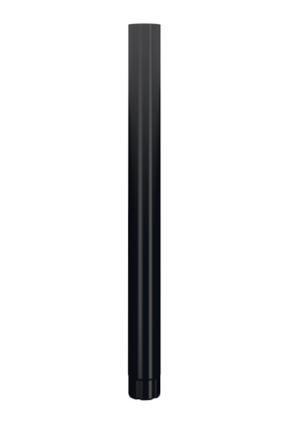STUPRÖR SROR KRYMPT EN ÄNDE SVART 015 87X4000 MM