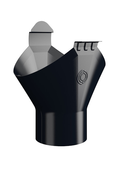 OMVIKNINGSKUPA OMV HALVRUND SVART 015 125/87MM