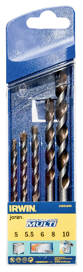 BORRSET CORDLESS 5-10MM 5-DELAR IRWIN - Irwin