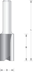 NOTFRÄS 18MM M/2 SKÄR 19/51MM HIKOKI 8MM SKAFT HÅRDMETALL - HiKOKI Power Tools