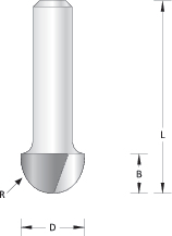 HÅLKÄLSFRÄS U/STYRNING 9,5MM HIKOKI 8MM SKAFT HÅRDMETALL - HiKOKI Power Tools