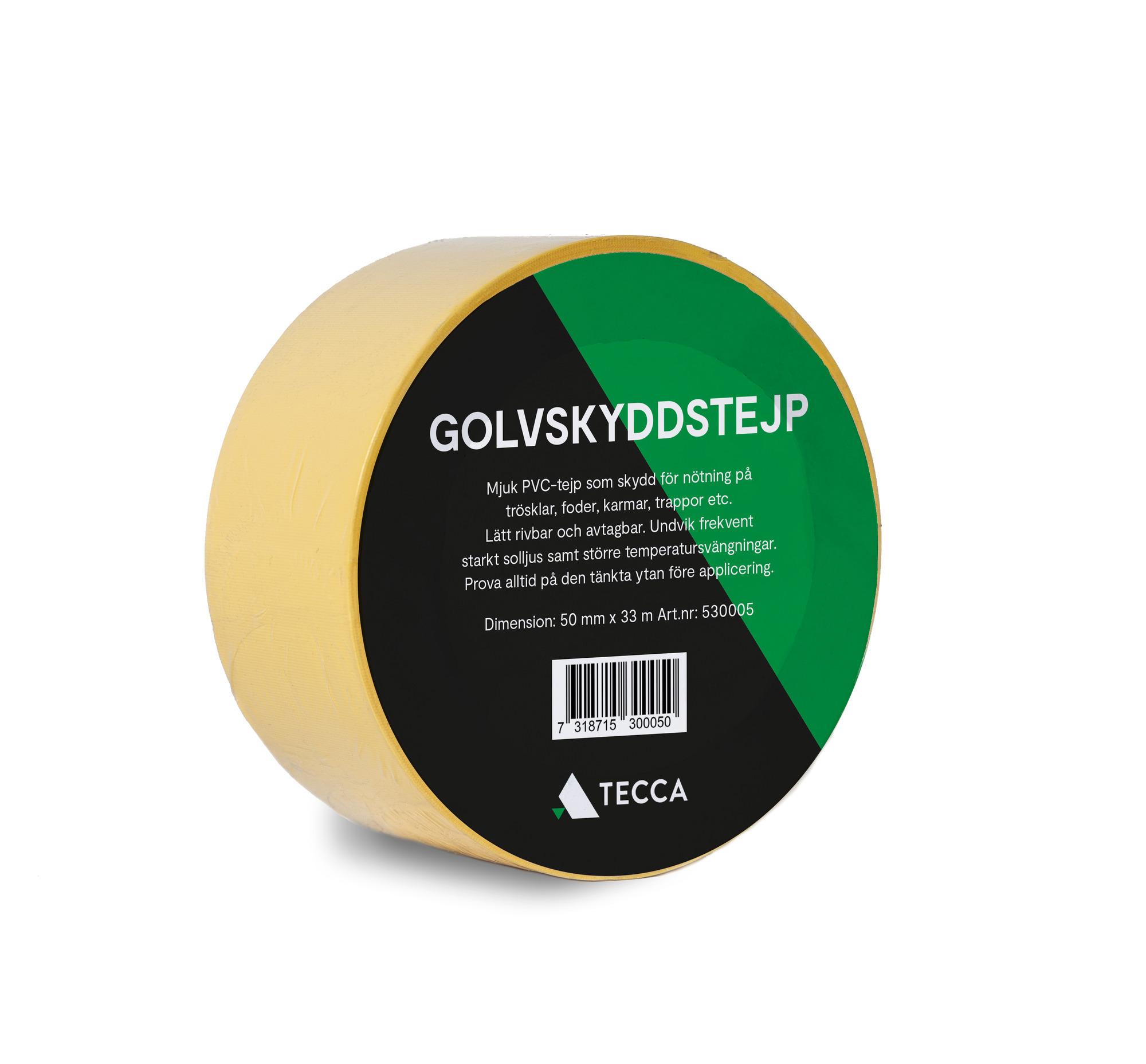 GOLVSKYDDSTEJP GUL 50 MM X 33 M - TECCA